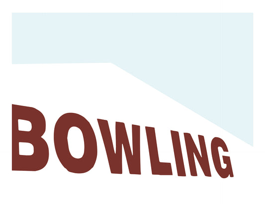 Limited Edition Bowling Poster